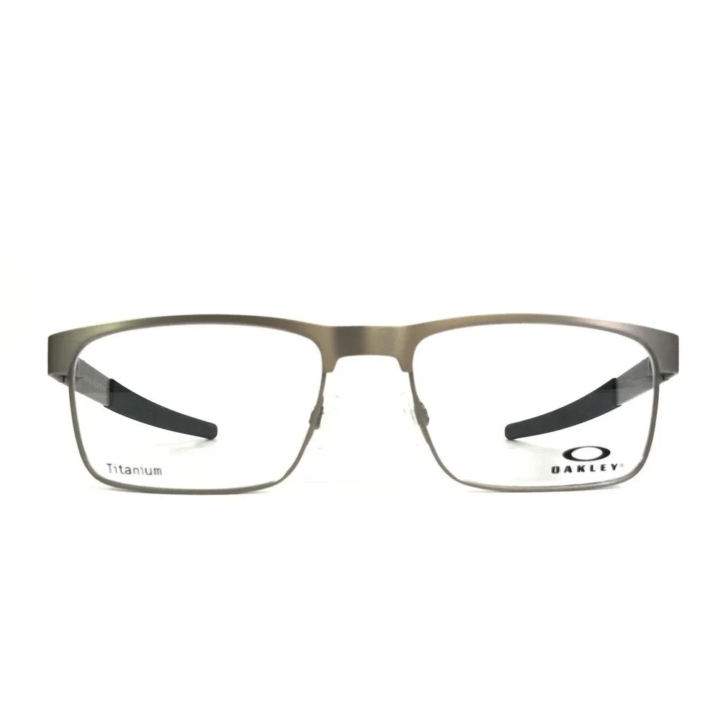Oakley Eyeglasses Frames Metal Plate Ti OX5153-0356 Brushed Chrome 56-18-138